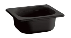 Bac mélamine noir 17,6x16,2x6,5 cm 0,8 L Ecoline - APS Sale