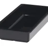 Bac noir mélamine 32,5 cm Vestah - PLATEX New