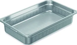 PUJADAS Bac perforé GN 1/1 inox 18/10 P6,5 cm