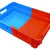 Bac plastique 60x40x14,4 cm 25 L fond plein parois pleines - GILAC Clearance
