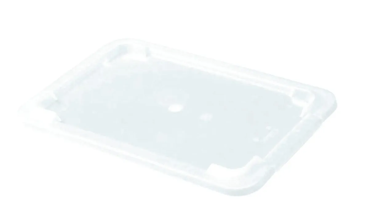 GILAC Bac plat Avec couvercle blanc plastique 34,7x23x7 cm 3 L fond plein parois pleines Sale
