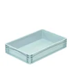 Bac plein Sans couvercle gris plastique 60x40x12 cm 23,9 L fond plein parois pleines - Aucune Sale