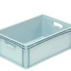 Aucune Bac plein Sans couvercle gris plastique 60x40x22 cm 44,2 L fond plein parois pleines Outlet