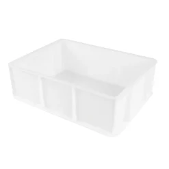GILAC Bac à pâtons Sans couvercle blanc plastique 40x30x13 cm 12 L fond plein parois pleines Sale
