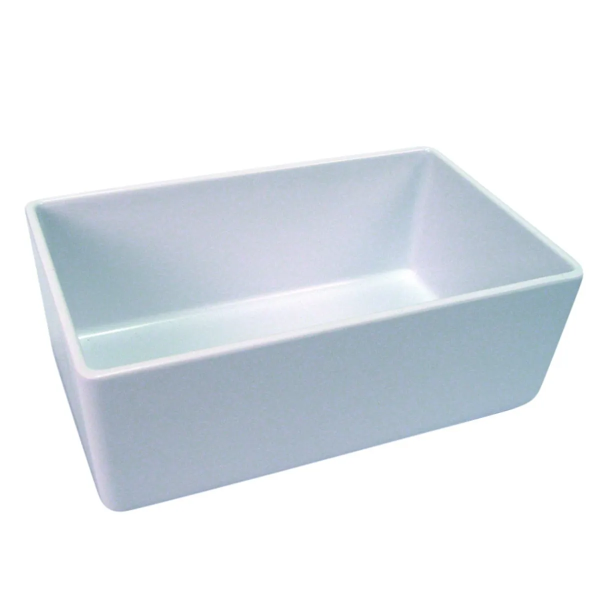 DALEBROOK Bac rectangulaire blanc mélamine 26 cm Chunky Crock Sale