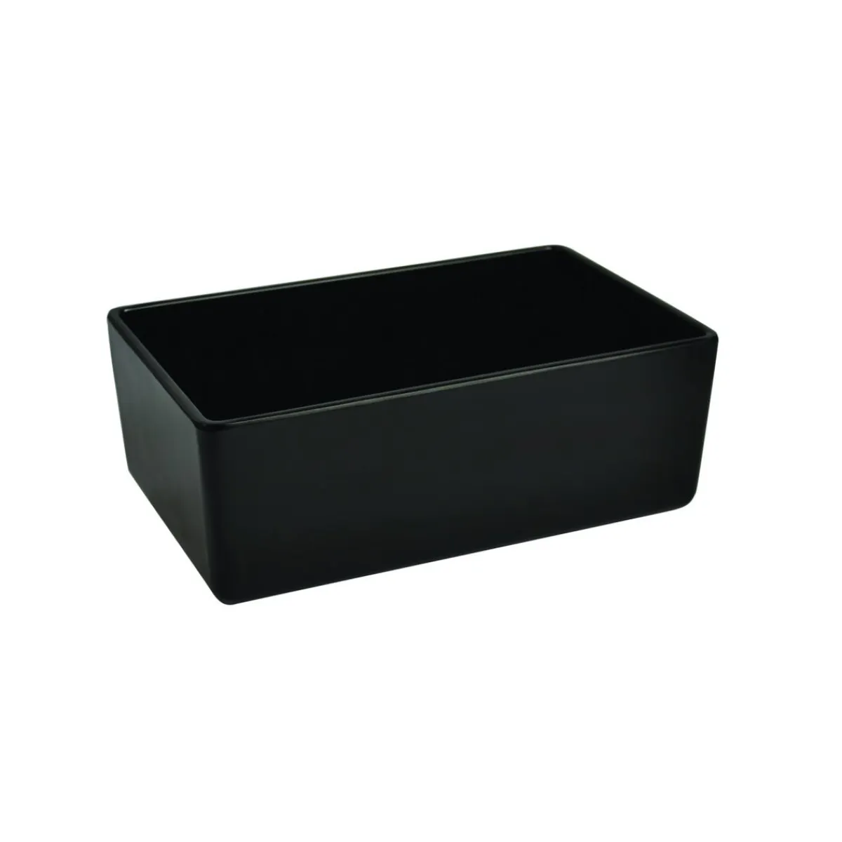 Bac rectangulaire noir mélamine 16,2 cm Chunky Crock - DALEBROOK Sale