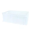 GILAC Bac renforcé Sans couvercle blanc plastique 60x40x22 cm 42 L fond plein parois pleines Outlet