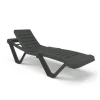 Bain de soleil gris anthracite - Aucune New