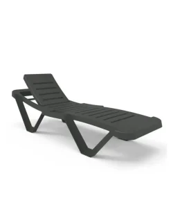 Bain de soleil gris anthracite - Aucune New
