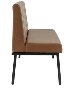 Banquette d'intérieur marron 94x120x60 cm Wendy - FLEXMOB