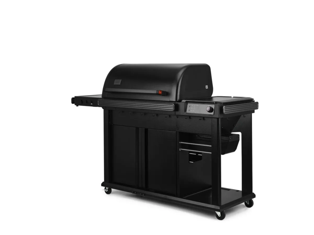 LE MARQUIER Barbecue à pellets acier 119,3x68x170,1 cm Woodridge Elite Traeger Best