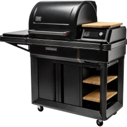 Barbecue à pellets inox 110x59x122,4 cm Timberline Traeger - LE MARQUIER Discount