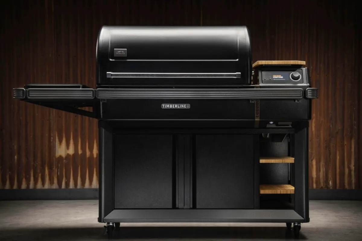 Barbecue à pellets inox 138,4x58,4x122,6 cm Timberline Xl Traeger - LE MARQUIER Best