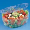 Barquette avec couvercle rectangulaire transparent 24x19,5x5,1 cm 200 cl Multipack (50 pièces) - ALPHAFORM Hot