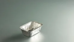 Aucune Barquette gris aluminium 14x9,8x4,5 cm 35 cl (100 pièces) Online