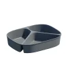 Aucune Barquette gris 23,6x18,1x4,7 cm 880 ml (48 pièces) Online