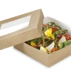 Barquette marron 22x15x6 cm (50 pièces) - ALPHAFORM New