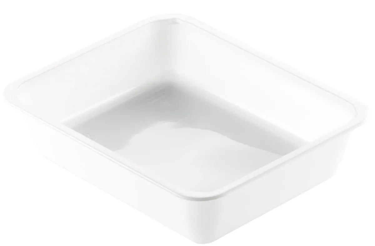 Barquette rectangulaire blanc 22,5x17,5x5,4 cm 150 cl (270 pièces) - DUNI Online