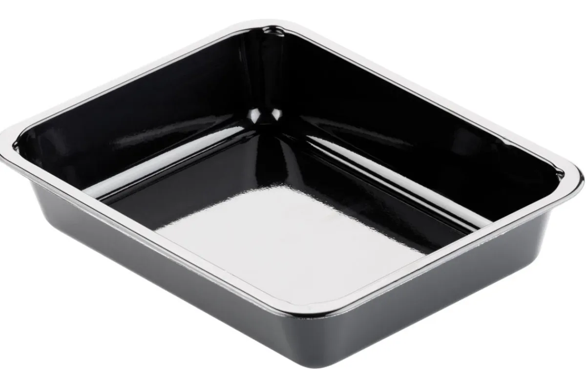 DUNI Barquette rectangulaire noir 22,5x17,5x4,3 cm 120 cl (300 pièces) Outlet