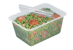 Barquette scellable rectangulaire transparent 13,7x9,6x3,2 cm 25 cl Alphacel (100 pièces) - ALPHAFORM Hot