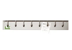 Barre à fiches 8 ressorts inox 62,5 cm - L.TELLIER Online