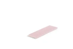 MEALPLAK Barrette de dégustation rectangulaire rose résine Nacryl® 30 cm Clearance