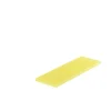 Barrette de dégustation rectangulaire jaune résine Nacryl® 30 cm - MEALPLAK Clearance