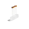 Barrette de dégustation rectangulaire blanc résine Nacryl® 16,5 cm - MEALPLAK Sale