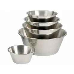 Bassine à fond plat inox Ø 32 cm 14 cm 8,2 L - DE BUYER