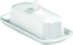 PILLIVUYT Beurrier rectangulaire blanc porcelaine culinaire 19,3 cm New