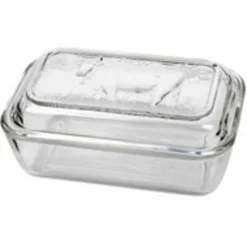LUMINARC Beurrier rectangulaire transparent verre trempé 17 cm Best