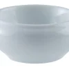 Beurrier rond blanc porcelaine 3,5 cm Ø 7,5 cm - PRO.MUNDI Best