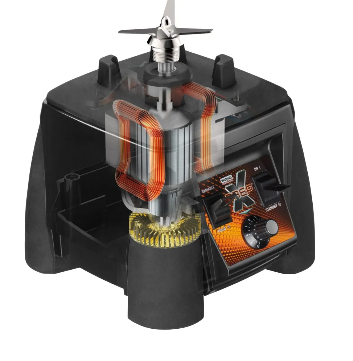 WARING Blender à commande électronique noir 1,4 L Xprep Outlet