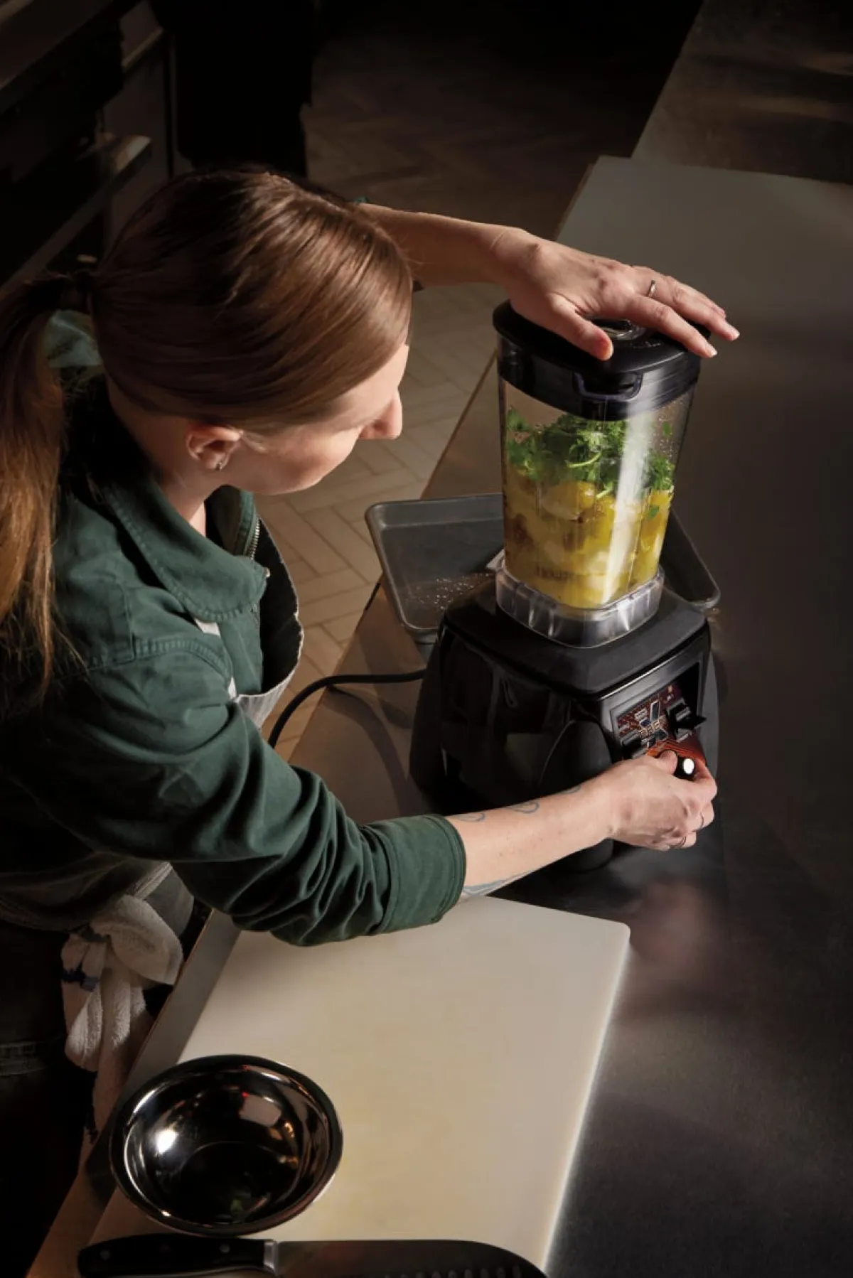 WARING Blender à commande manuelle noir 2 L Xprep Clearance