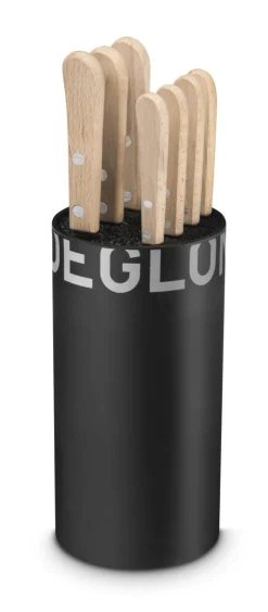 Bloc 7 couteaux polypropylène (pp) Ø 10 cm 30,5 cm - DEGLON New