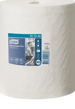 Bobine d'essuyage blanc ouate de cellulose 35x21,5 cm (6 pièces) - TORK Clearance