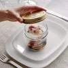 Bocal avec couvercle hermétique rond or verre 20 cl Quattro Stagioni - BORMIOLI ROCCO Discount