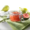 BORMIOLI ROCCO Bocal avec couvercle hermétique rond transparent verre Ø 8,3 cm Fido Discount