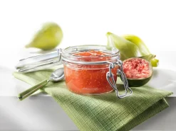 BORMIOLI ROCCO Bocal avec couvercle hermétique rond transparent verre Ø 8,3 cm Fido Discount