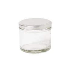Bocal avec couvercle à visser verre Ø 7 cm 6,5 cm 135 ml Oxstal (96 pièces) - ESSENTIALS COLLECTION Discount