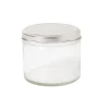 ESSENTIALS COLLECTION Bocal avec couvercle à visser verre Ø 8,5 cm 7,5 cm 250 ml Oxstal (72 pièces) Online