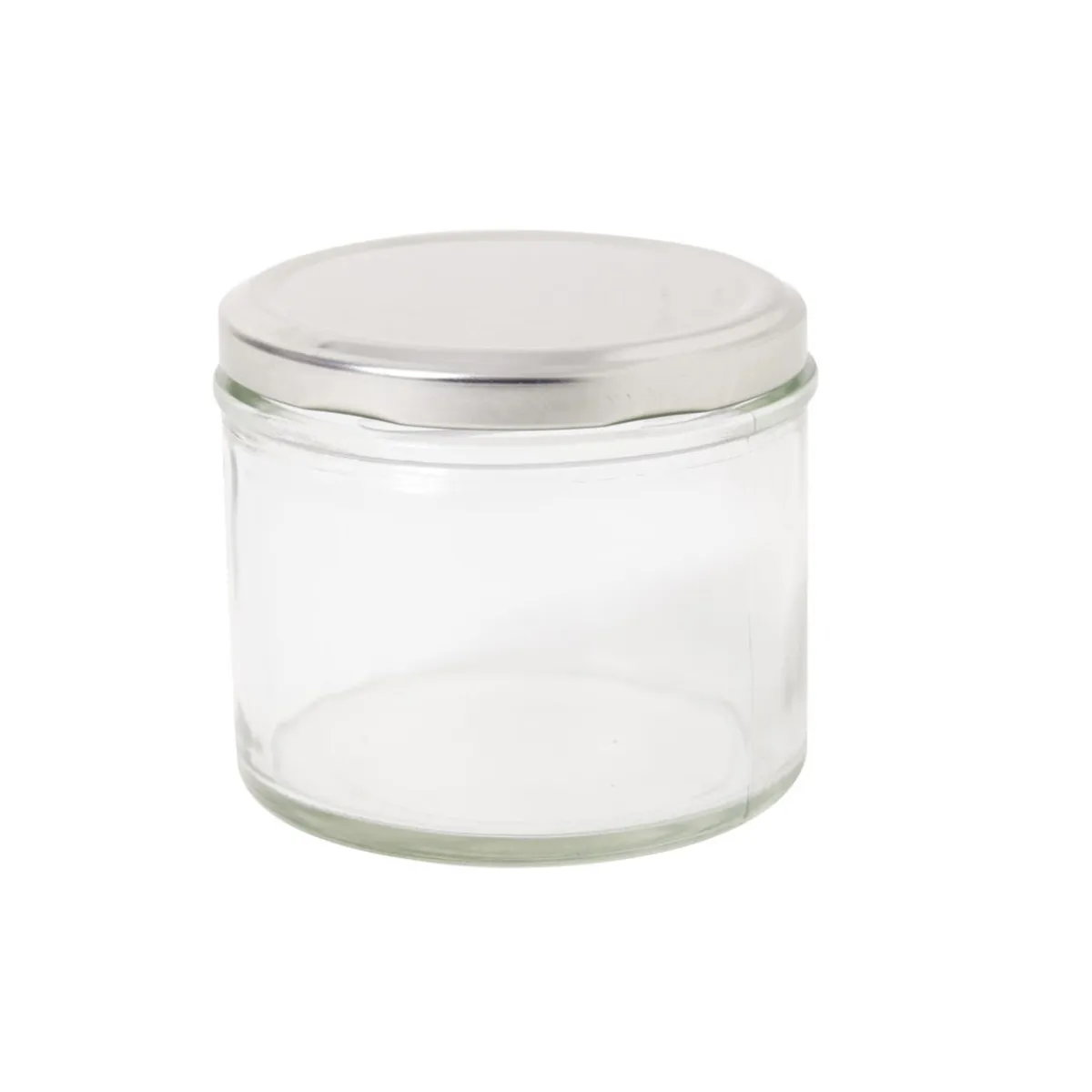 ESSENTIALS COLLECTION Bocal avec couvercle à visser verre Ø 8,5 cm 7,5 cm 250 ml Oxstal (72 pièces) Online