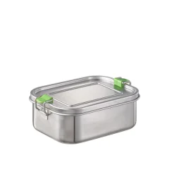 APS Boite repas avec couvercle et séparateur rectangulaire inox 18,5 cm To Go Clearance