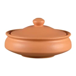 Bol avec couvercle rond baantna tero Décor Prima porcelaine Ø 15,5 cm Earth - RAK Online