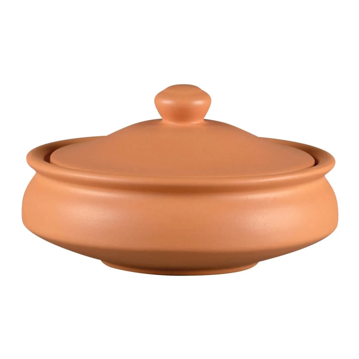 Bol avec couvercle rond baantna tero Décor Prima porcelaine Ø 15,5 cm Earth - RAK Online