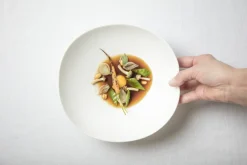 Bol blanc porcelaine 25 cl 13 cm Shell - COOKPLAY Sale