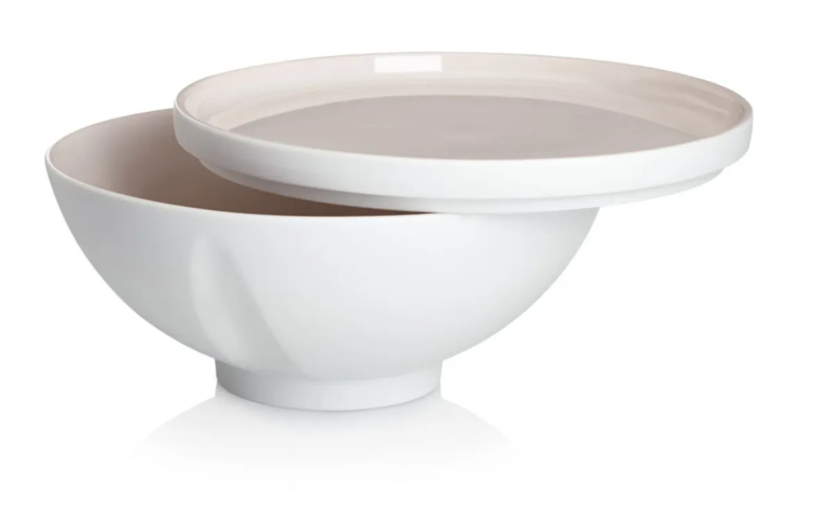 DEGRENNE Bol blanc porcelaine Ø 18 cm La Vaisselle De L'econome