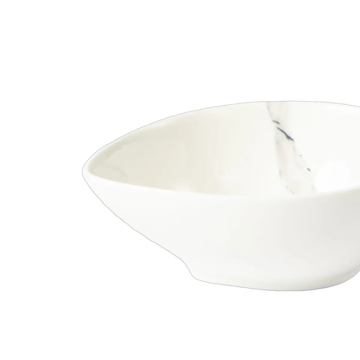 ACCOLADE Bol blanc porcelaine Ø 10 cm Silk New
