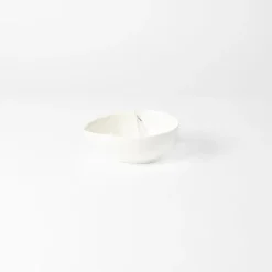 ACCOLADE Bol blanc porcelaine Ø 10 cm Silk New