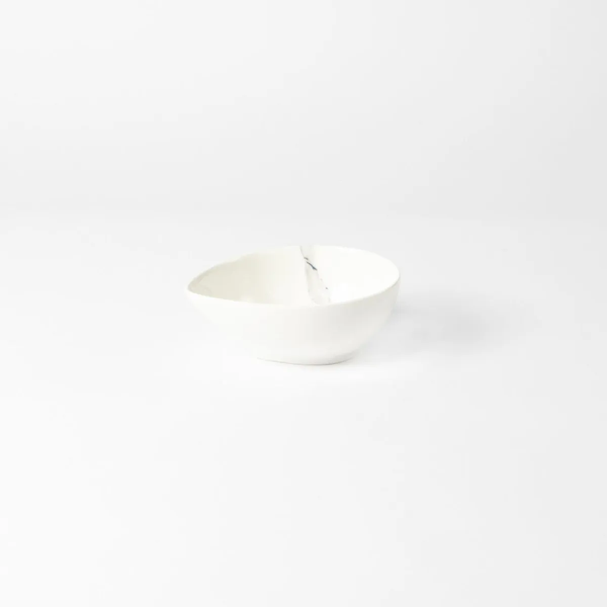 ACCOLADE Bol blanc porcelaine Ø 10 cm Silk New